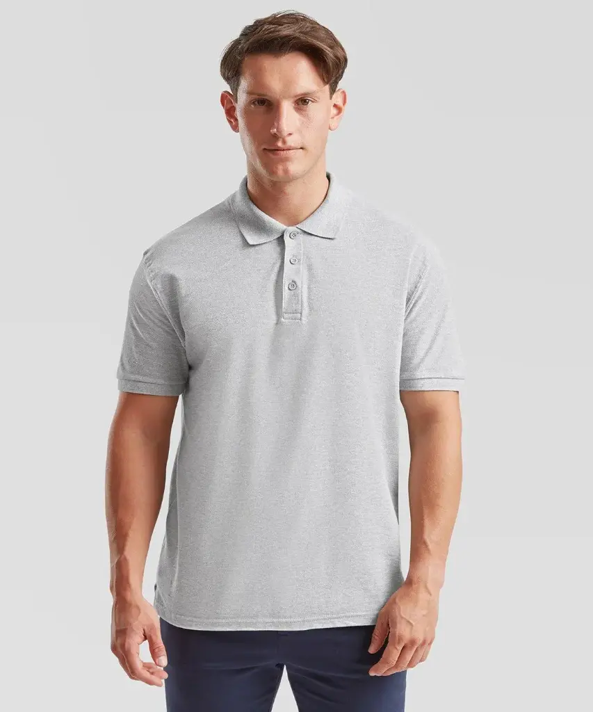 [63-402-0] Fruit of the Loom Collar T-shirt (XS)