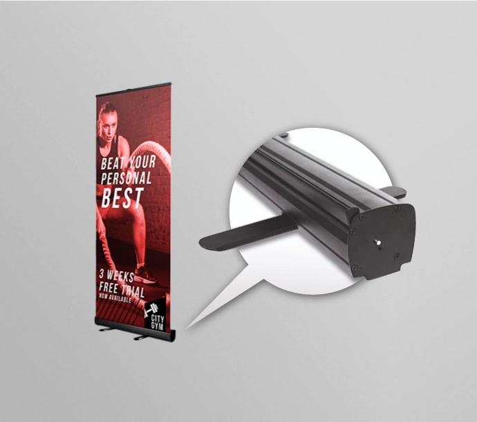 Black Rollup Banner (Black (800 x 2000 mm), 1)
