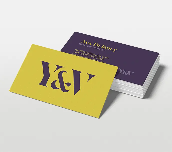 Textured Business Card