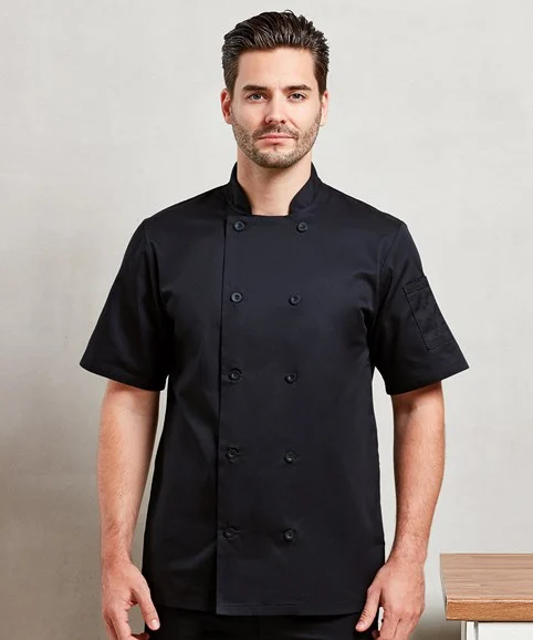 Short sleeve chef’s jacket (XS)