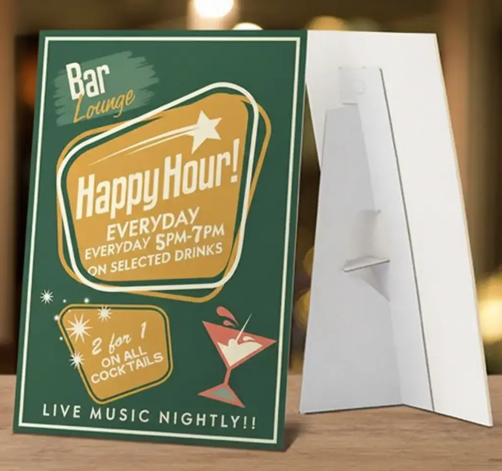 Countertop Menus (A3-420 x 297 mm, Portrait, 1)