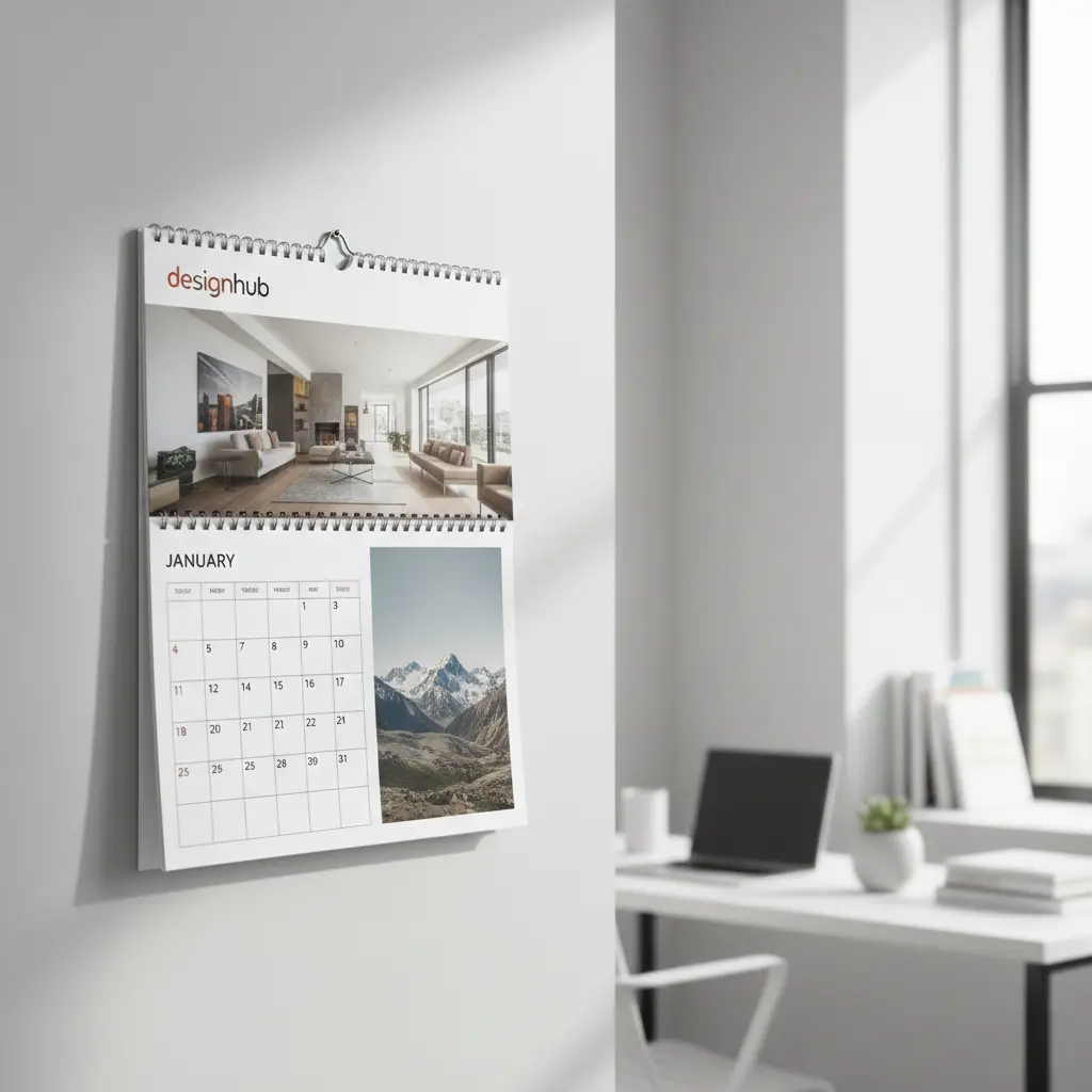 Wiro-Bound Wall Calendars