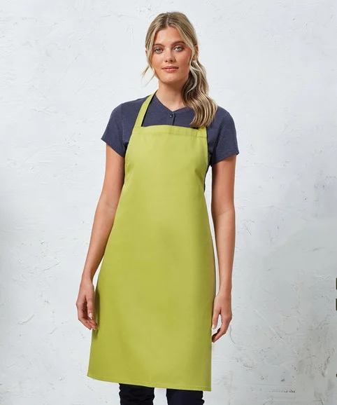 100% Organic Cotton Bib Apron (XS, Front)